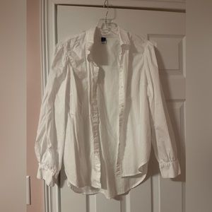 White buttoned up shirt